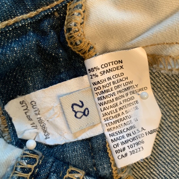 HUDSON JEANS  Bootcut Low Rise Form Fitting Size 28 - Picture 5 of 8